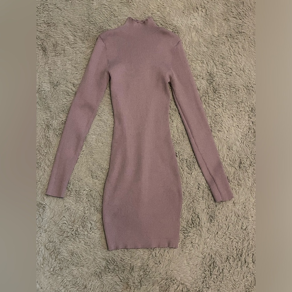 Purple missguided size 4 body on dress